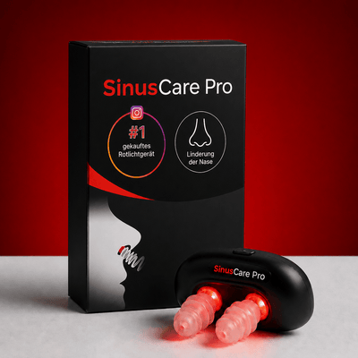SinusCare™ Pro | Rotlicht - Nasentherapie gegen Rhinitis & Allergien - Zenobuy