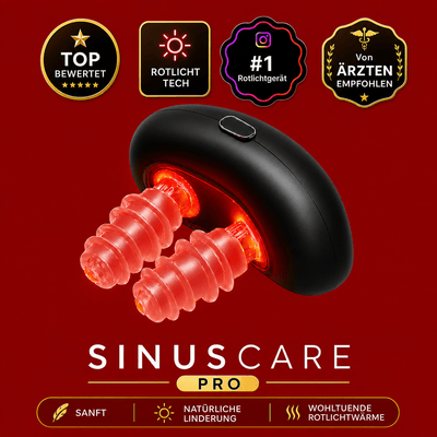 SinusCare™ Pro | Rotlicht - Nasentherapie gegen Rhinitis & Allergien - Zenobuy