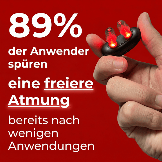 SinusCare™ Pro | Rotlicht - Nasentherapie gegen Rhinitis & Allergien - Zenobuy™ DE